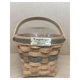 1988 longaberger poinsettia basket