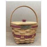 1994 longaberger jingle bell basket