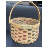 2003 longaberger Christmas caroling basket