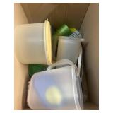 Tupperware plastic cups lot