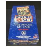 1992 NFL football pro set wax box factory sealed