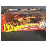 Bill Elliott 1/64 and 1/24 diecast McDonald's