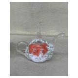 Saint Clair teapot paperweight