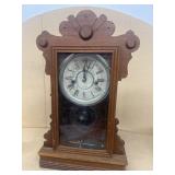 Mantle clock antique Waterbury Company