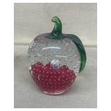 Joe Rice apple paperweight