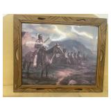 Indian chief frame print
