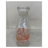 EDW F HOFF dairy bottle
