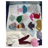 Barbie dolls, style clothing, assortment