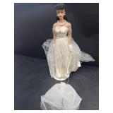 1960s Barbie in wedding dress