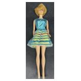 1960s bubblehead Barbie with twinkle tog and shoes