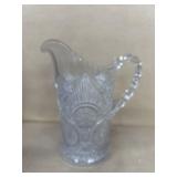 Brilliant American cut glass pitcher