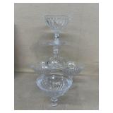 Fostoria champagne glasses