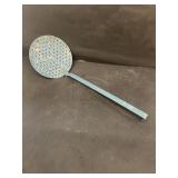 Blue granite ware strainer