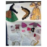 Barbie style assortment of clothing