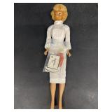 1960s Barbie bubble hair, nurse outfit