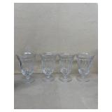 Fostoria ice cream glasses