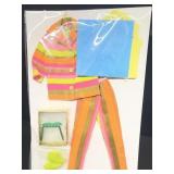 1960s Barbie mod trailblazer outfit, complete