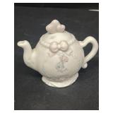 Precious moment, decorative teapot
