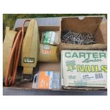 Circular Saw, Finish Nails, SInkers