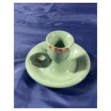 Bybee pottery candle holder