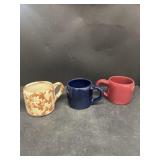 Bybee pottery, coffee mugs