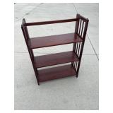 Fold up bookshelf