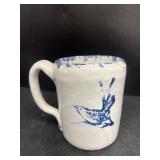 Bybee pottery, bird mug