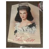 Gone with the wind, Scarlet movie poster new old
