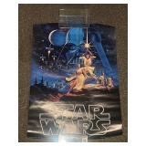 1977 Star Wars original poster new old stock