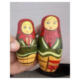 2 piece nesting doll