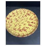 Bybee pottery sponge platter