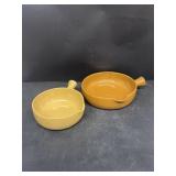 Bybee pottery, soup bowls