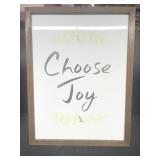 Joy wall decor