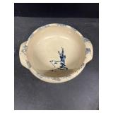 Bybee pottery bowl with bird
