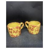 Bybee spongeware mugs