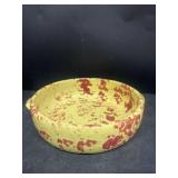 Bybee pottery spongeware bowl