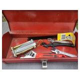 Tool Box w/a few small tools