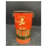 Hero, fire extinguisher vintage-local pickup only