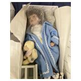Duck house, heirloom doll
