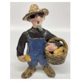 Overbeck Farmer figurine