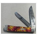 Case XX golden Ruby, double blade pocket knife