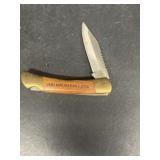 Construction Corp. advertising pocket knife