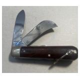 Colonial triple blade pocket knife