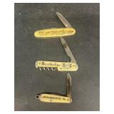 Advertising pocket knives