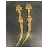 Decorative miniature swords