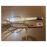 Sword with lion head handle