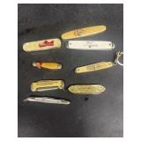 Advertising pocket knives