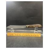Arrowhead kitchen knife