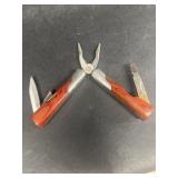 Multitool pocket knife