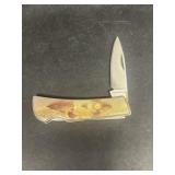 Wildlife series pocket knife with ducks